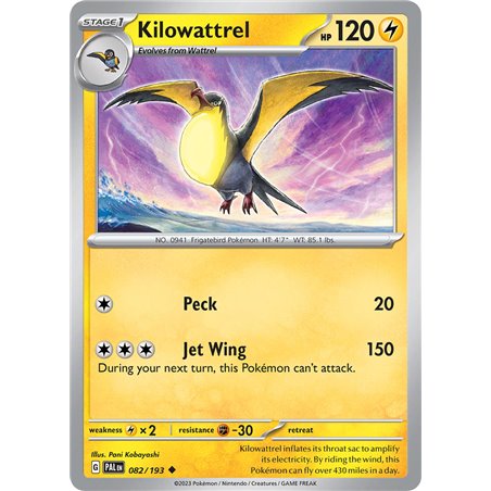 Kilowattrel (Reverse/Holo)