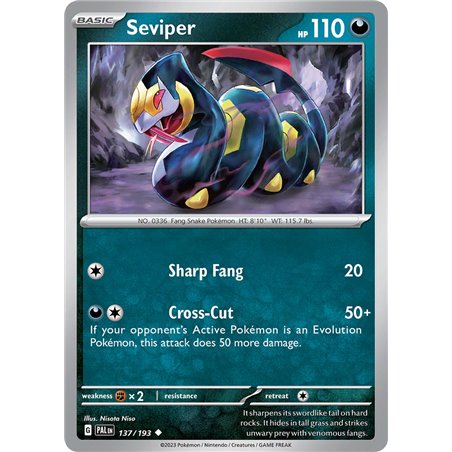 Seviper (Reverse/Holo)