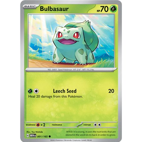 Bulbasaur (Reverse/Holo)