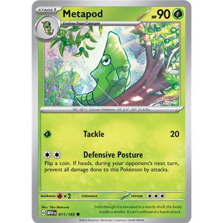 Metapod (Reverse/Holo)