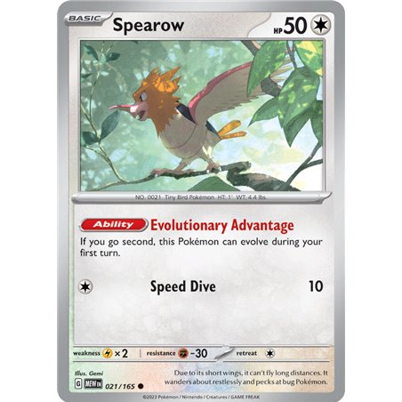 Spearow (Reverse/Holo)