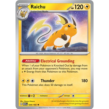 Raichu (Reverse/Holo)
