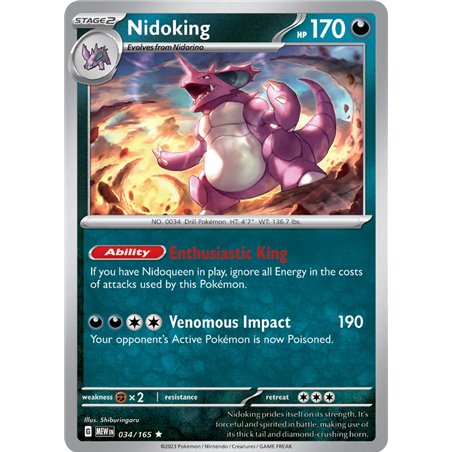Nidoking (Reverse/Holo)