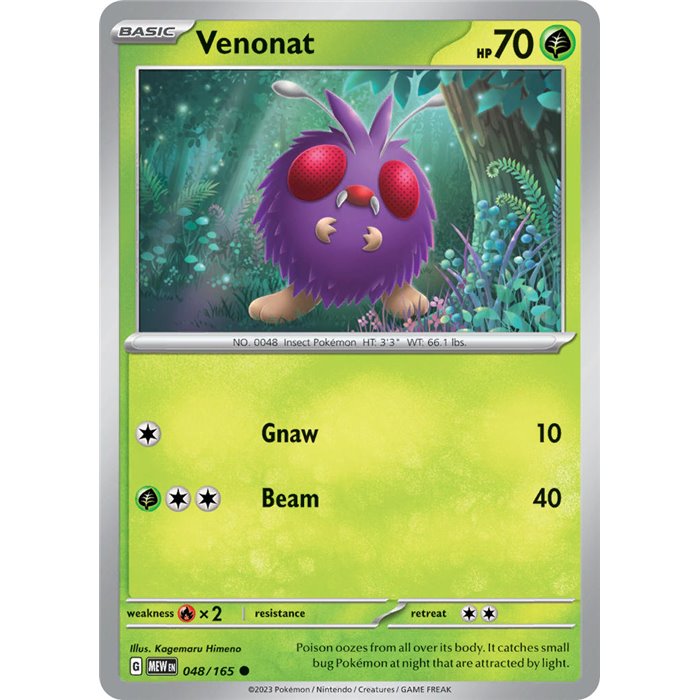 Venonat (Reverse/Holo)