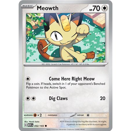 Meowth (Reverse/Holo)