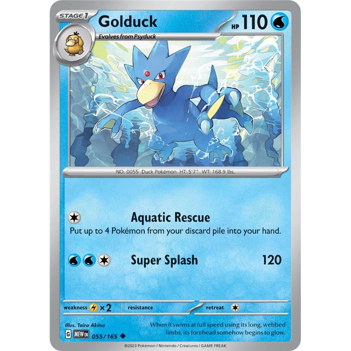 Golduck (Reverse/Holo)