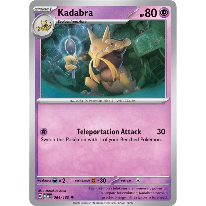 Kadabra (Reverse/Holo)