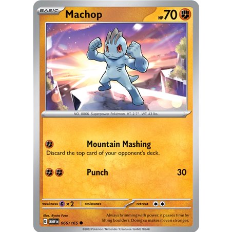 Machop (Reverse/Holo)