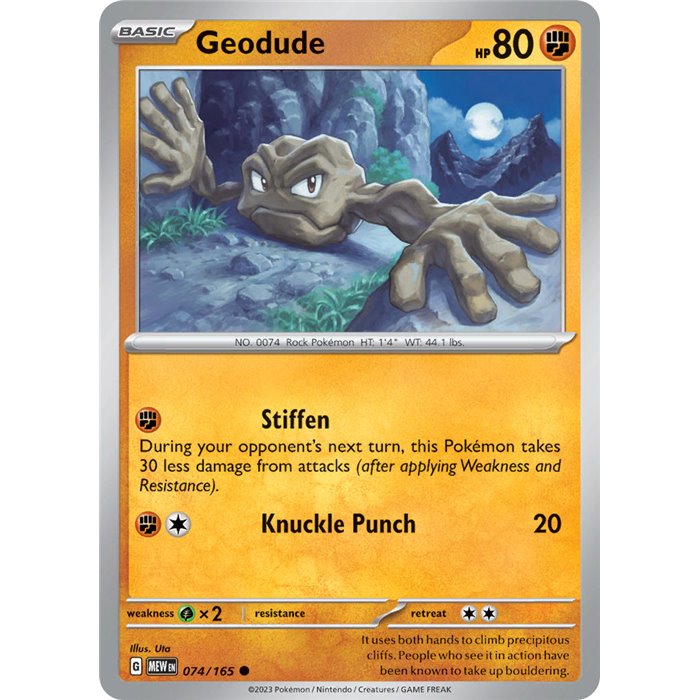Geodude (Reverse/Holo)