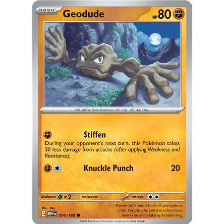 Geodude (Reverse/Holo)
