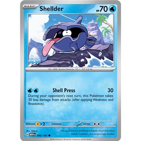 Shellder (Reverse/Holo)