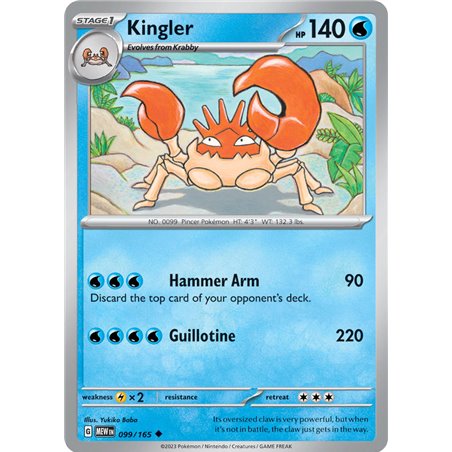 Kingler (Reverse/Holo)
