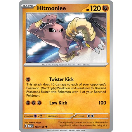 Hitmonlee (Reverse/Holo)