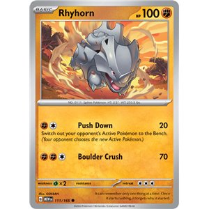 Rhyhorn (Reverse/Holo)