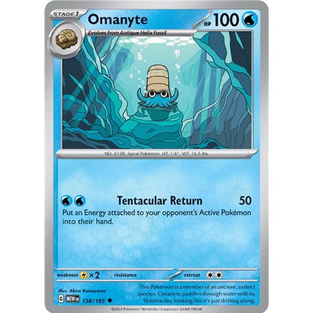 Omanyte (Reverse/Holo)