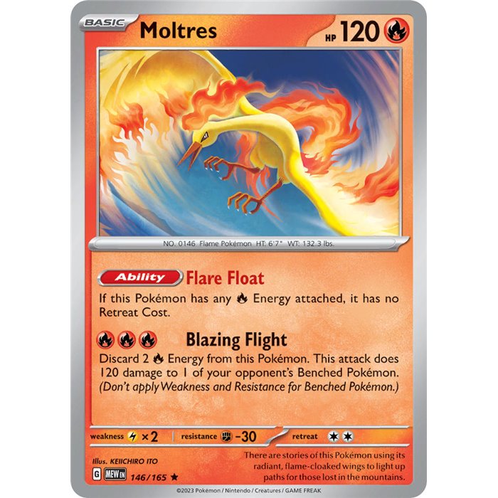 Moltres (Reverse/Holo)