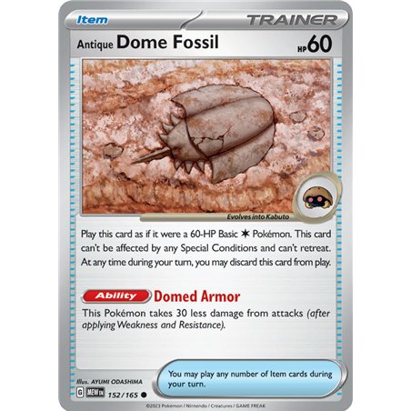 F�sil Domo Antiguo (Reverse/Holo)