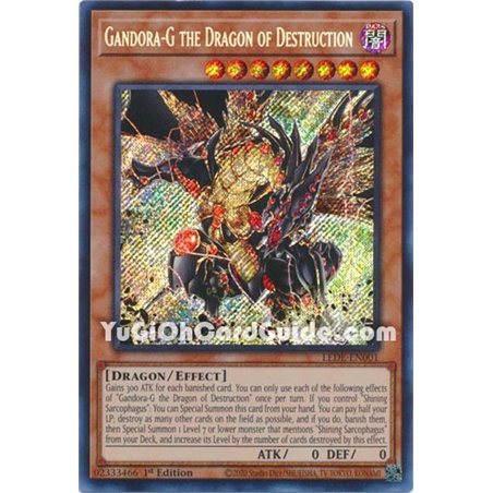 Gandora-G the Dragon of Destruction (Secret Rare)
