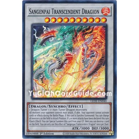 Sangenpai Trascendent Dragion (Super Rare)