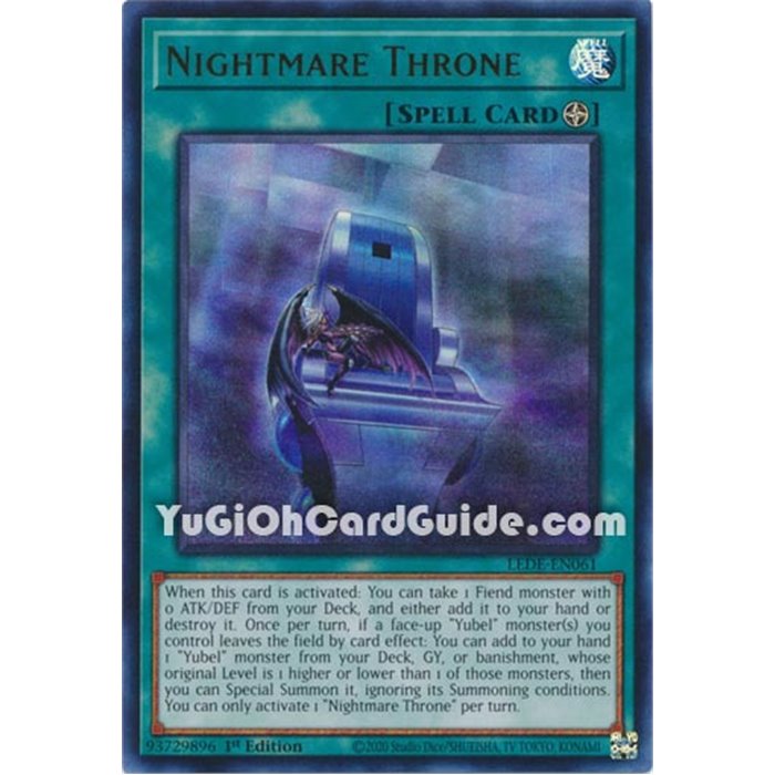 Nightmare Throne (Ultra Rare)