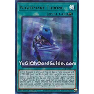Nightmare Throne (Quarter Century Rare)