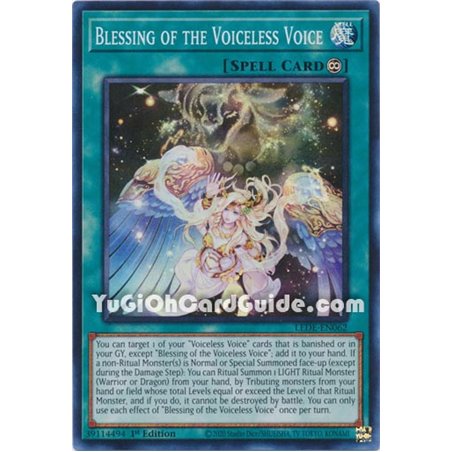 Blessing of the Voiceless Voice (Super Rare)