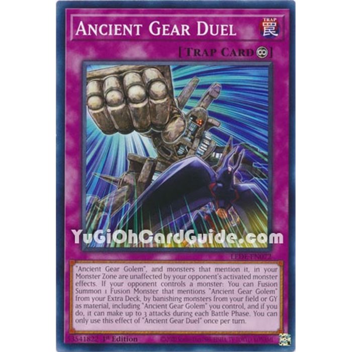 Ancient Gear Duel (Common)