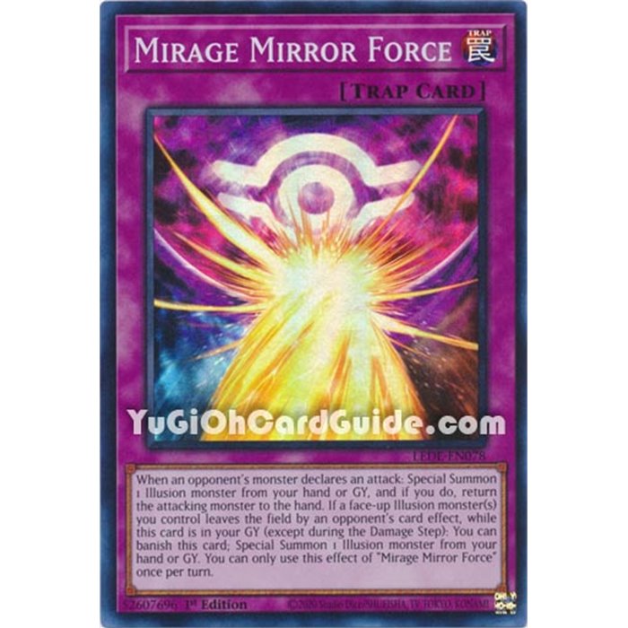 Mirage Mirror Force (Super Rare)