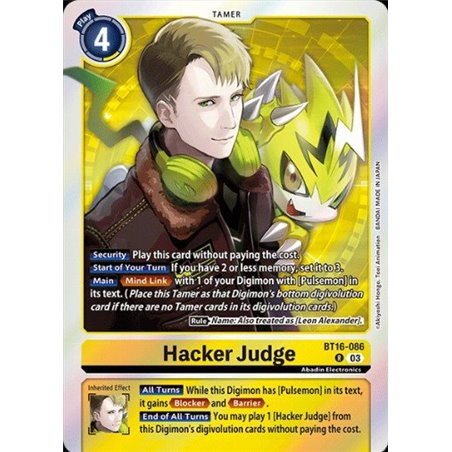 Hacker Judge (Rare)