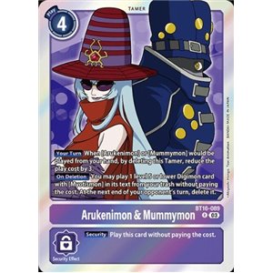 Arukenimon and Mummymon (Rare)