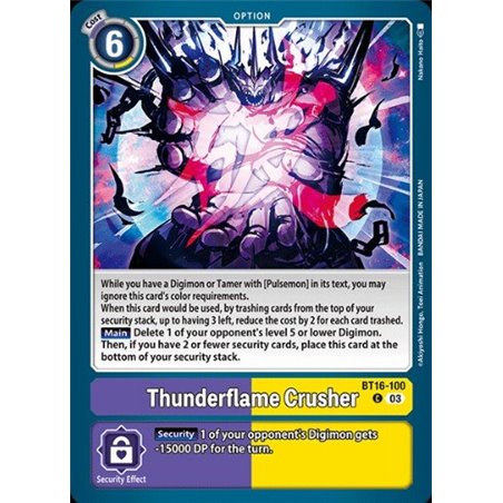 Thunderflame Crusher (Common)