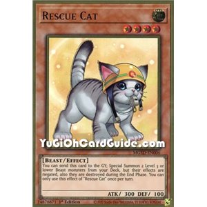 Rescue Cat (Alternate Art) (Super Rare)