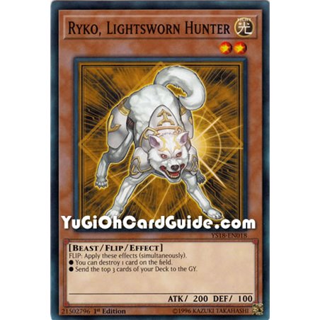 Ryko, Lightsworn Hunter (Super Rare)