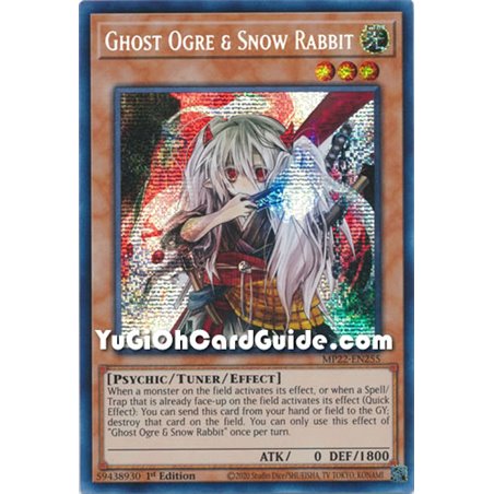 Ghost Ogre & Snow Rabbit (Alternate Art) (Super Rare)