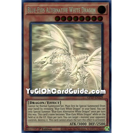 Blue-Eyes Alternative White Dragon (Super Rare)