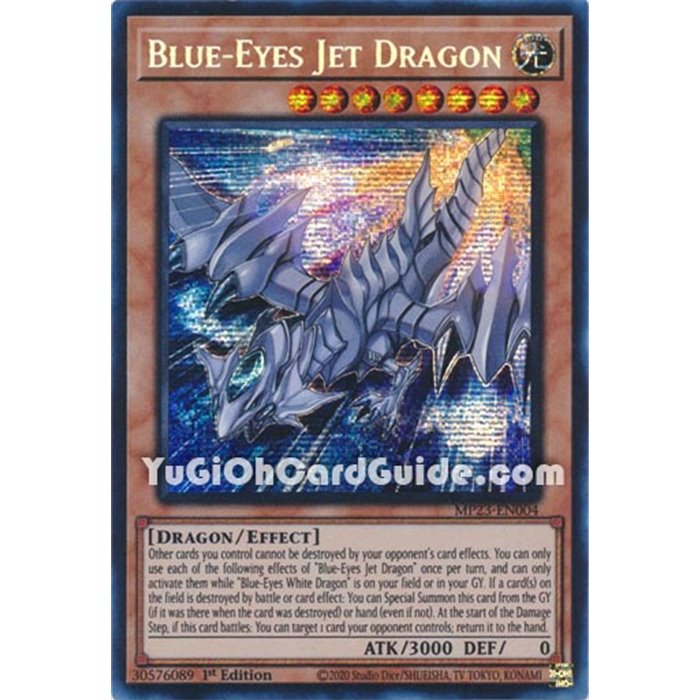 Blue-Eyes Jet Dragon (Super Rare)