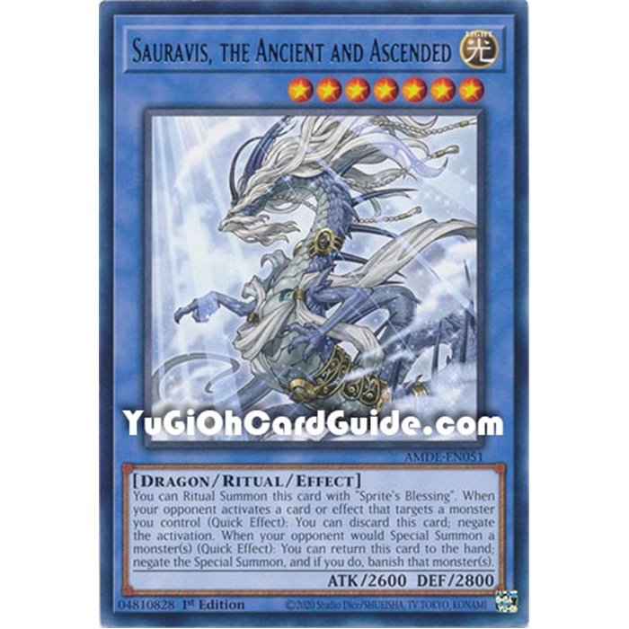 Sauravis, the Ancient and Ascended (Super Rare)