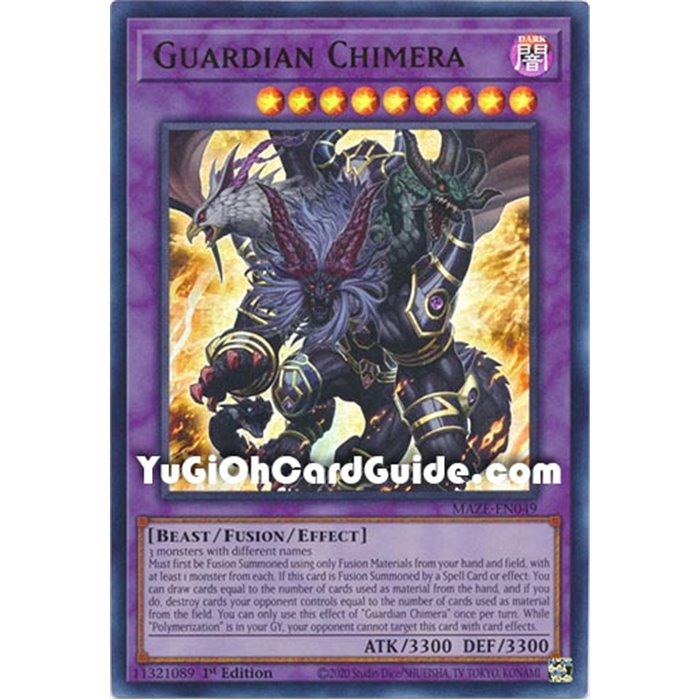 Guardian Chimera (Super Rare)