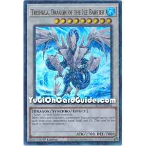 Trishula, Dragon of the Ice Barrier (Super Rare)