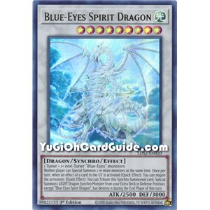 Blue-Eyes Spirit Dragon (Super Rare)