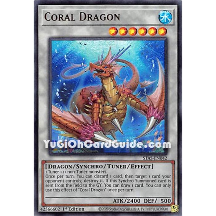 Coral Dragon (Super Rare)