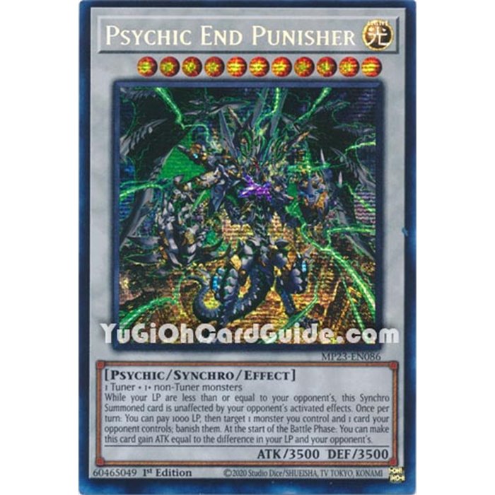 Psychic End Punisher (Prismatic Collector Rare)