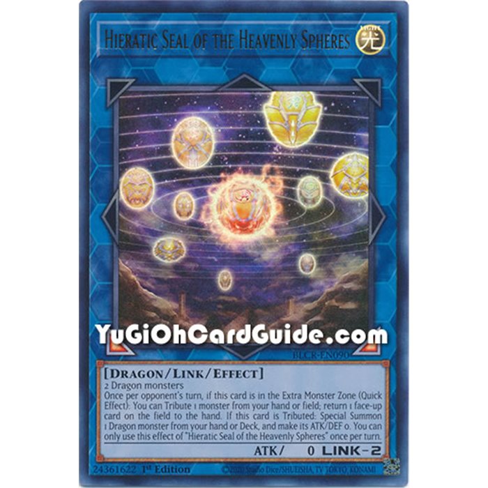 Hieratic Seal of the Heavenly Spheres (Secret Rare)