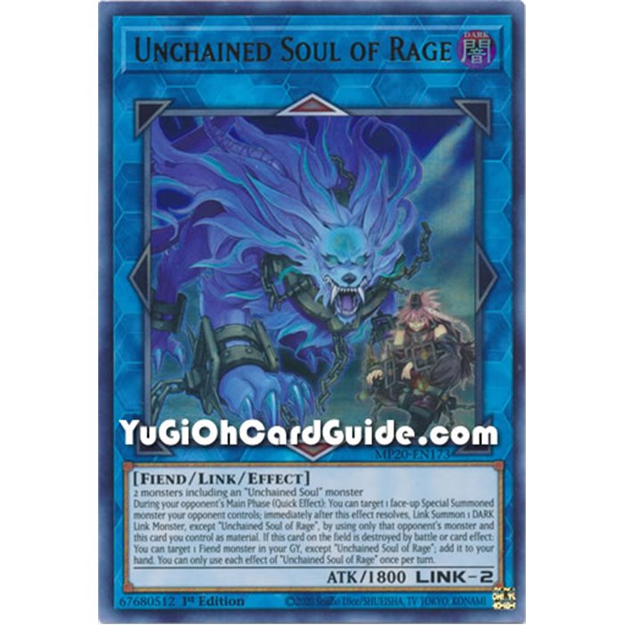 Unchained Soul of Rage (Super Rare)