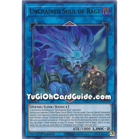 Unchained Soul of Rage (Prismatic Collector Rare)