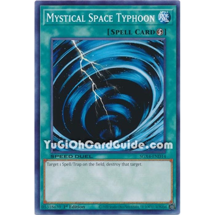 Mystical Space Typhoon (Secret Rare)