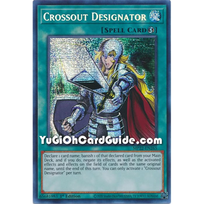 Crossout Designator (Prismatic Ultimate Rare)