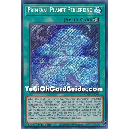 Primeval Planet Perlereino (Platinum Secret Rare)