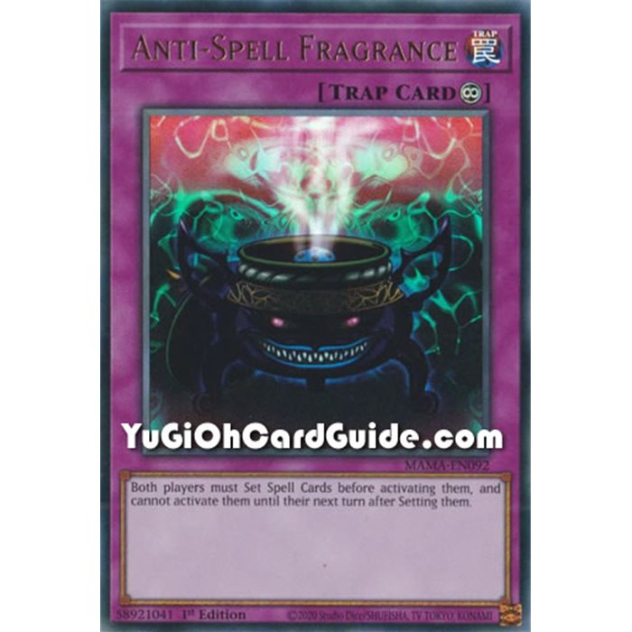 Anti-Spell Fragrance (Super Rare)