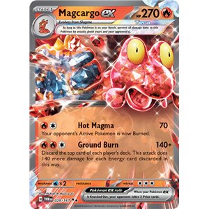 Magcargo ex (Double Rare)